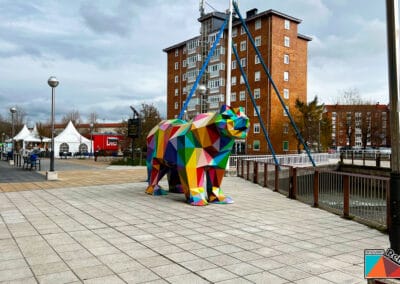 Oso de Okuda en Reinosa