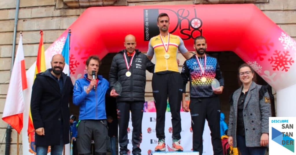 Noticias Reinosa Iván Bartolomé y Laura Alvarez se proclaman en Reinosa campeones de Cantabria de duatlón